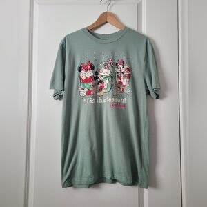 NWT Disneyland Holiday Drinks Tis The Season Tshirt 2024